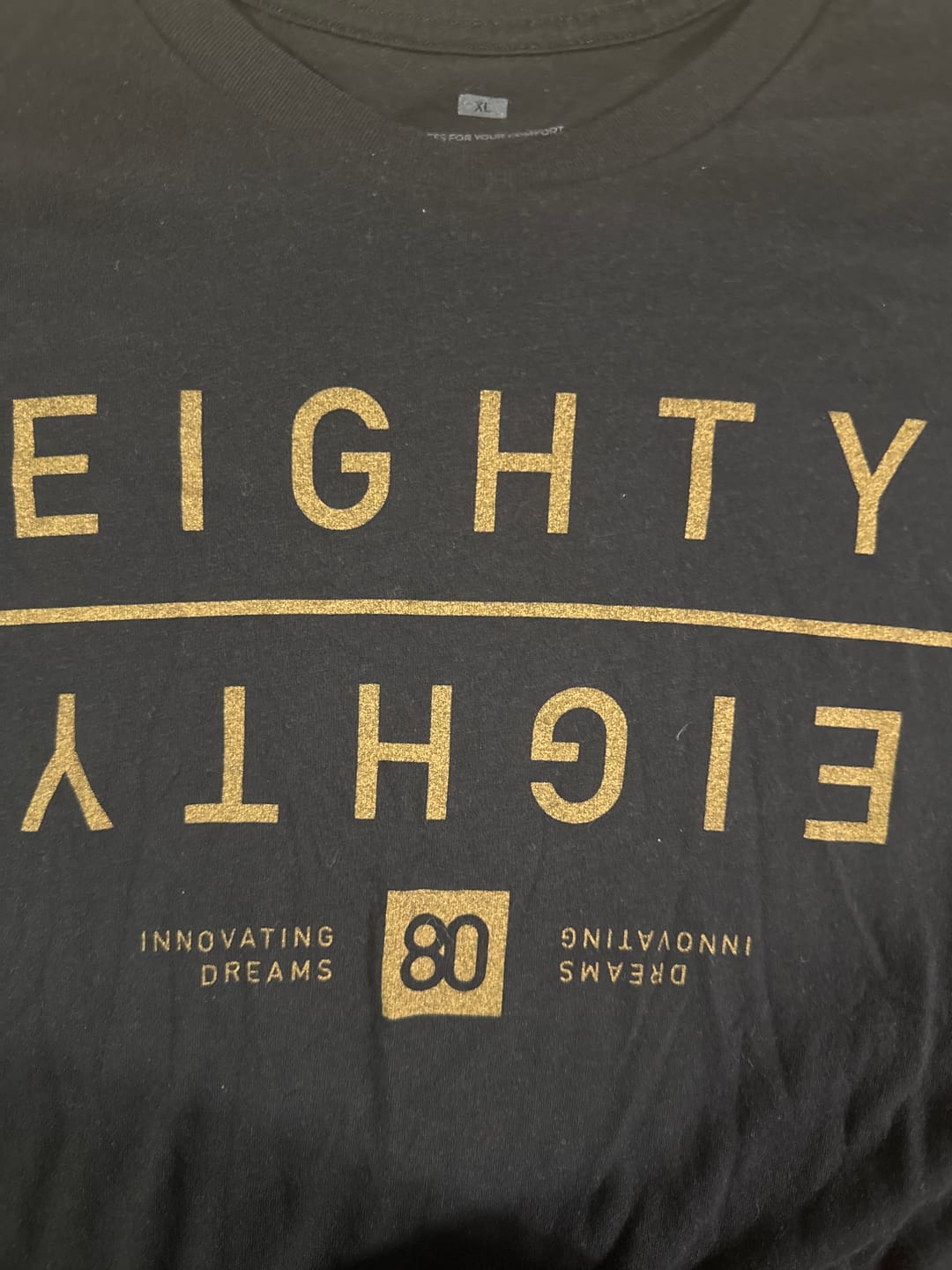 Customer photo review of 80Eighty® Golden MIrror Shirt