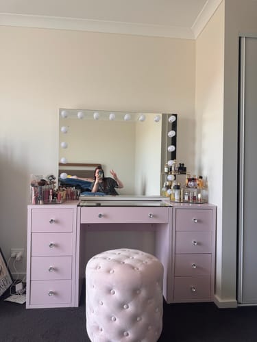 Customer photo review of Table & 2 x Draw Set “Iconic 2”