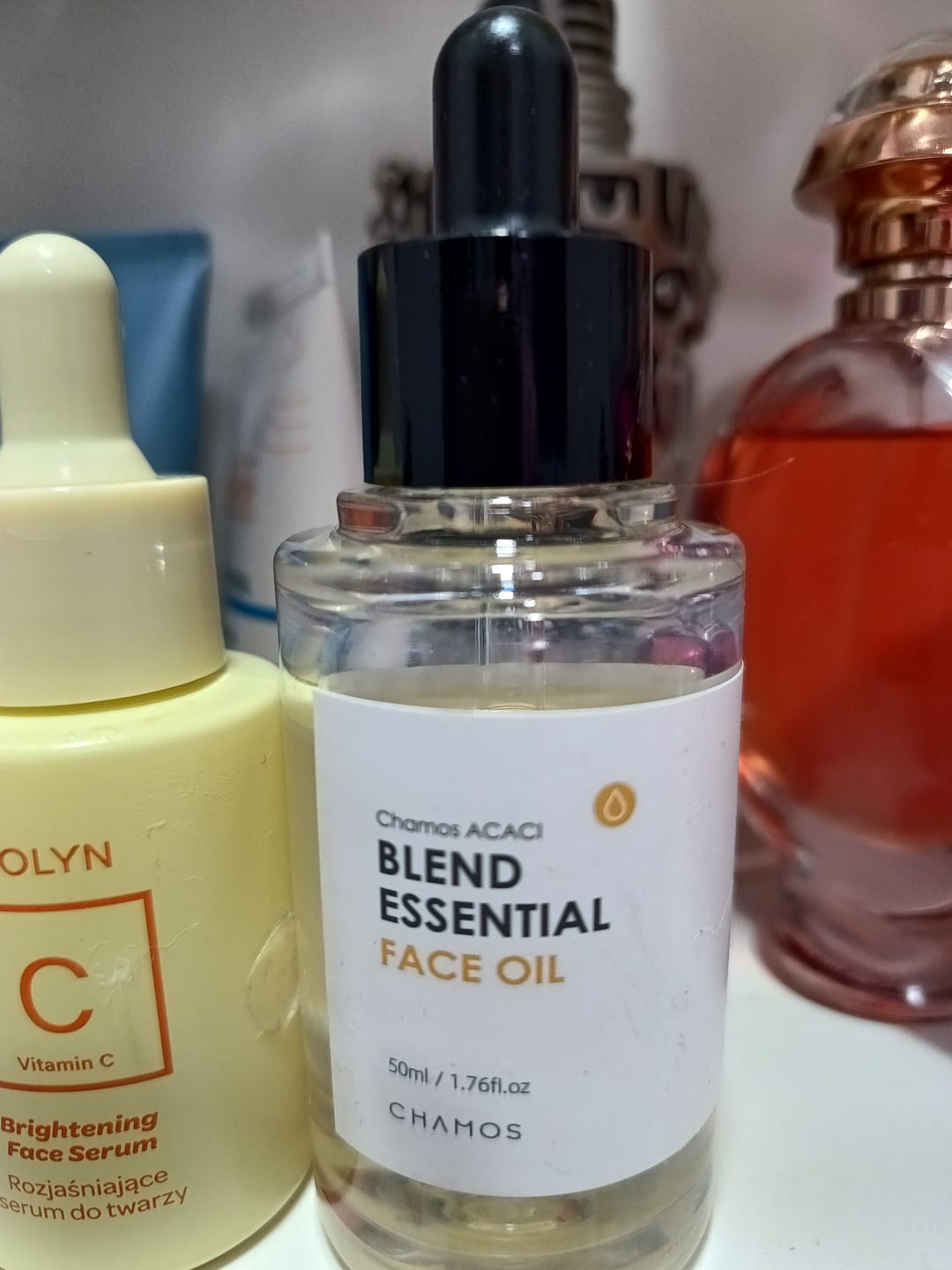 Customer photo review of Интензивен подмладяващ серум за лице Chamos Acaci Blend Essential Face Oil