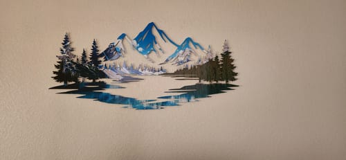 Customer photo review of Banff National Park Printed Wall Art
