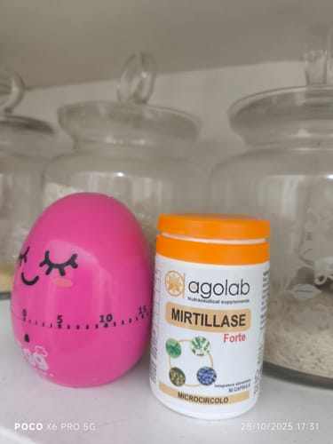 Customer photo review of Mirtillase FORTE - Ritenzione Idrica