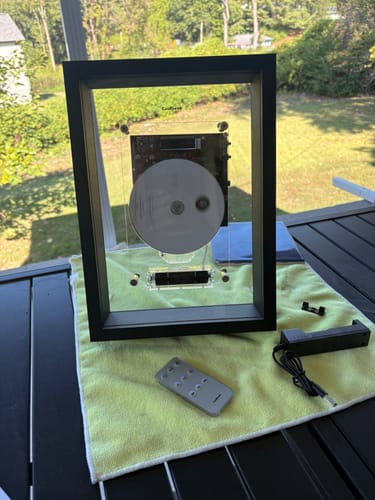 Customer photo review of M1 Music Frame CD Player