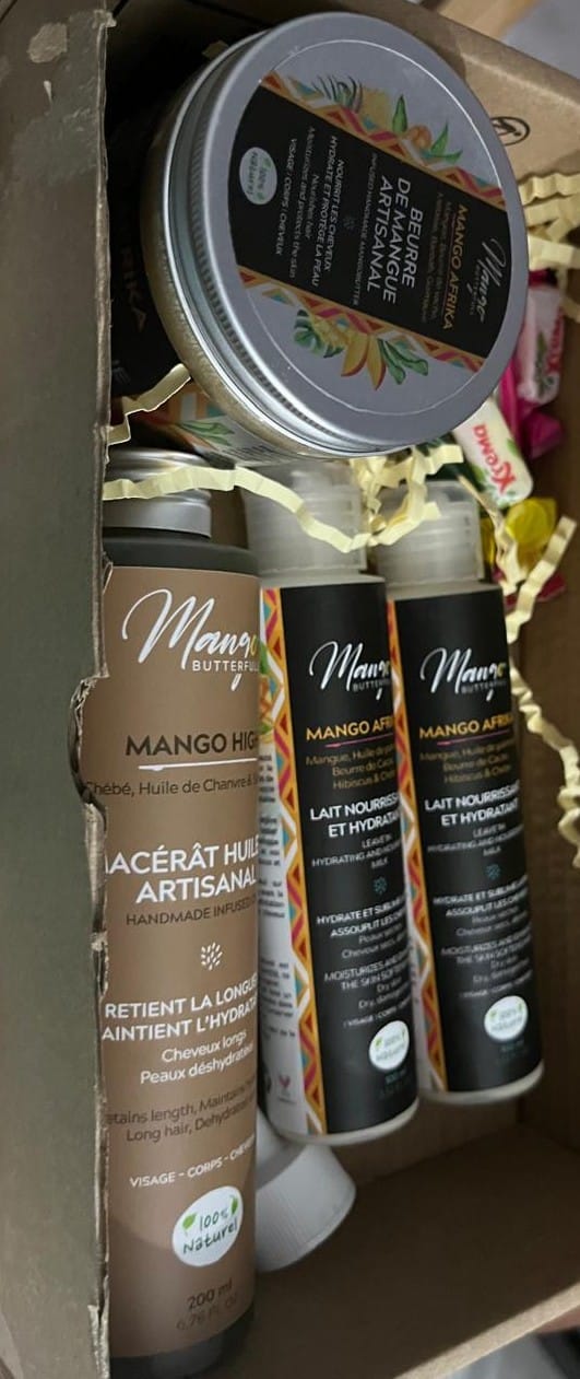 Customer photo review of Lait hydratant et nourrissant -  Mango AFRIKA
