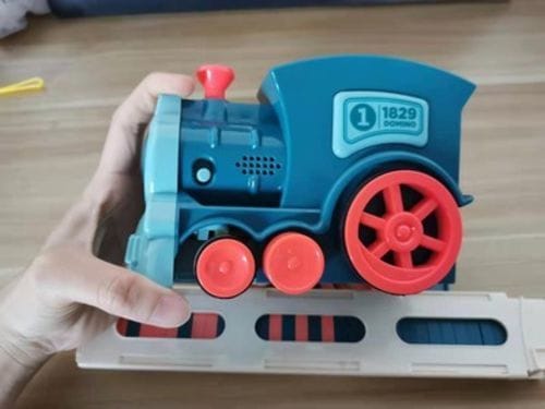 Customer photo review of Montessori Domino Train™