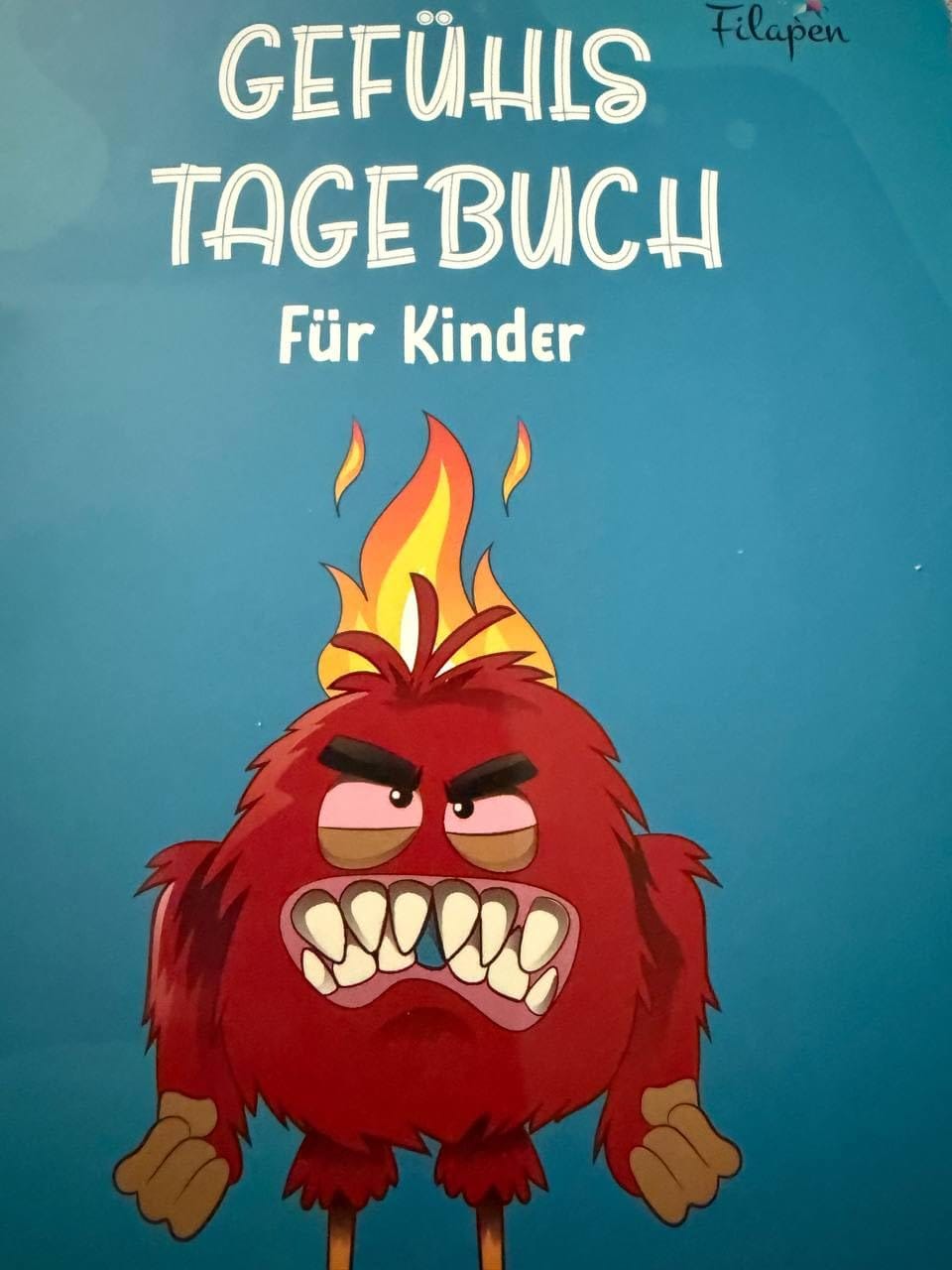 Customer photo review of Filapen - Gefühlstagebuch für Kinder (+ gratis Gefühlskarten)