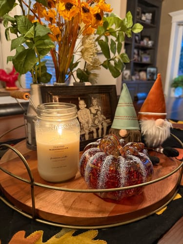 Customer photo review of The Harvest Pumpkin