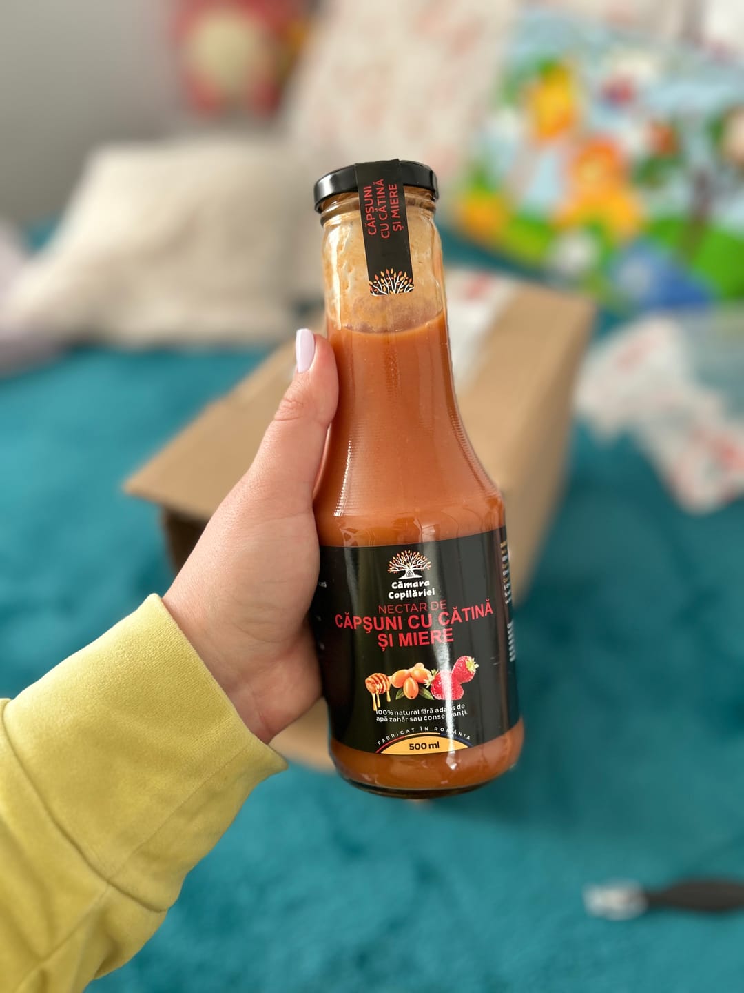 Customer photo review of Nectar de Căpșuni cu Cătină și Miere -  500ml