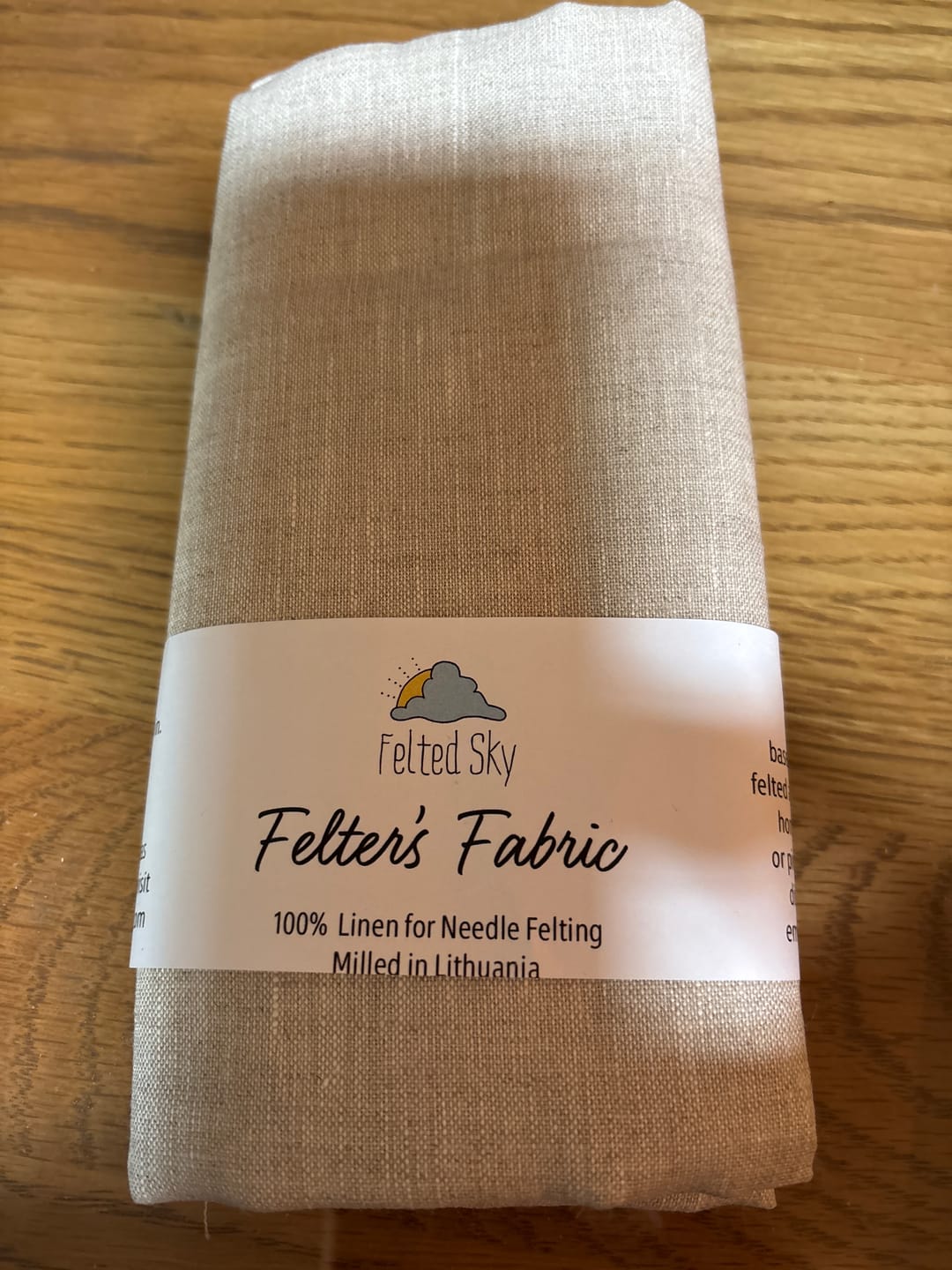 Customer photo review of Felter's Fabric