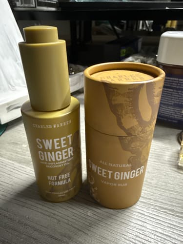 Customer photo review of [Nut-Free] Sweet Ginger Dry Oil for Sensitive Skin