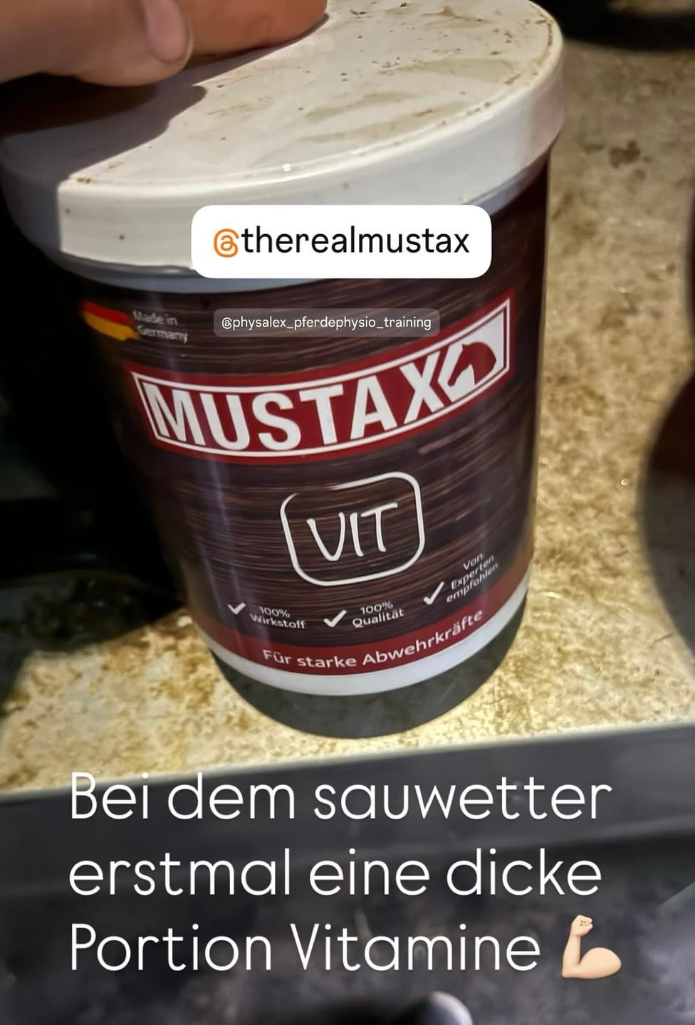 Customer photo review of MUSTAX Muskel+