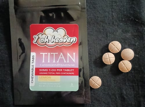 Customer photo review of 7-OH TITAN TABLETS (50 MG)