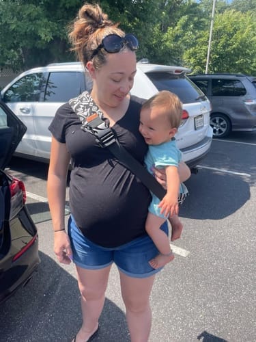 Customer photo review of Bambora Sling Carrier