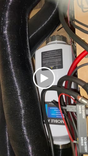Customer video review of Air Bluetooth Diesel Air Heater 5kW & 8kW 12V/24V