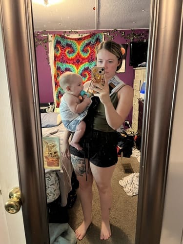 Customer photo review of Bambora Sling Carrier