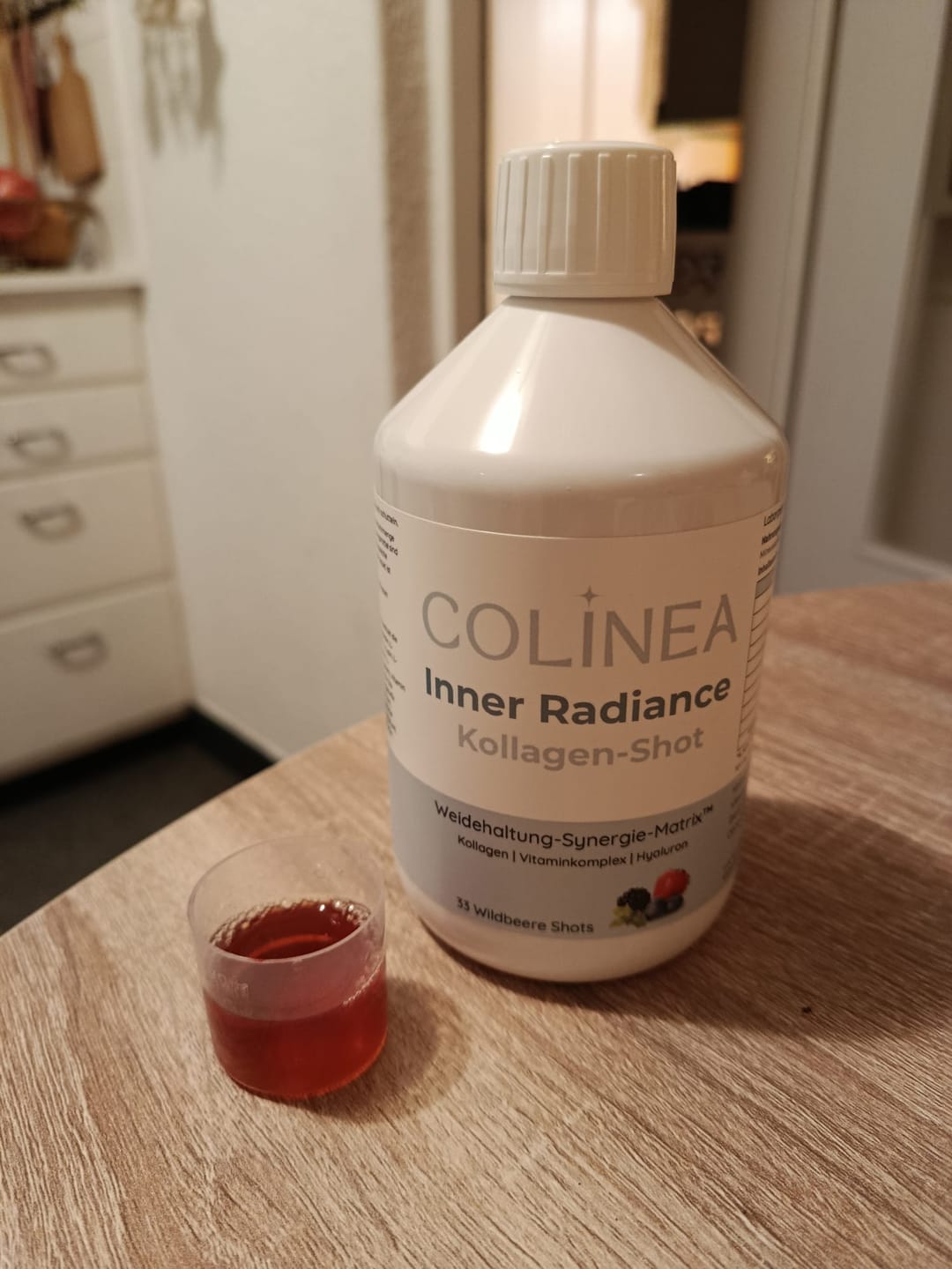 Customer photo review of Inner Radiance Kollagen-Shot