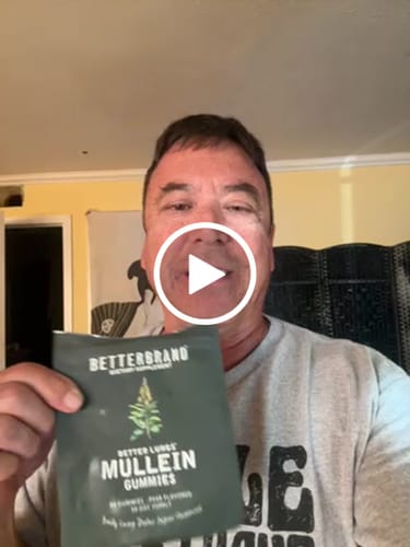 Customer video review of BetterLungs® Mullein Gummies