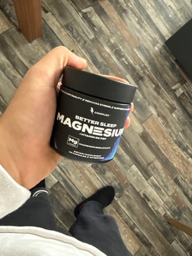 Zákaznická recenze s fotkou produktu Sleep Magnesium