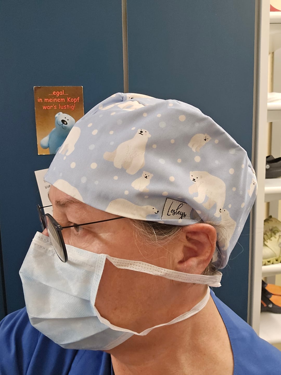 Customer photo review of OP Haube Eisbären - Komfort