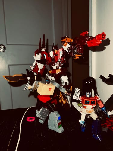 Customer photo review of Craftsman Toys Dajiangshe DJS-02A DJS02A Steel Drill / Tacticlord Combiner ( IDW G1 Nosecone / Computron Combiner / Technobot) 10cm / 4"