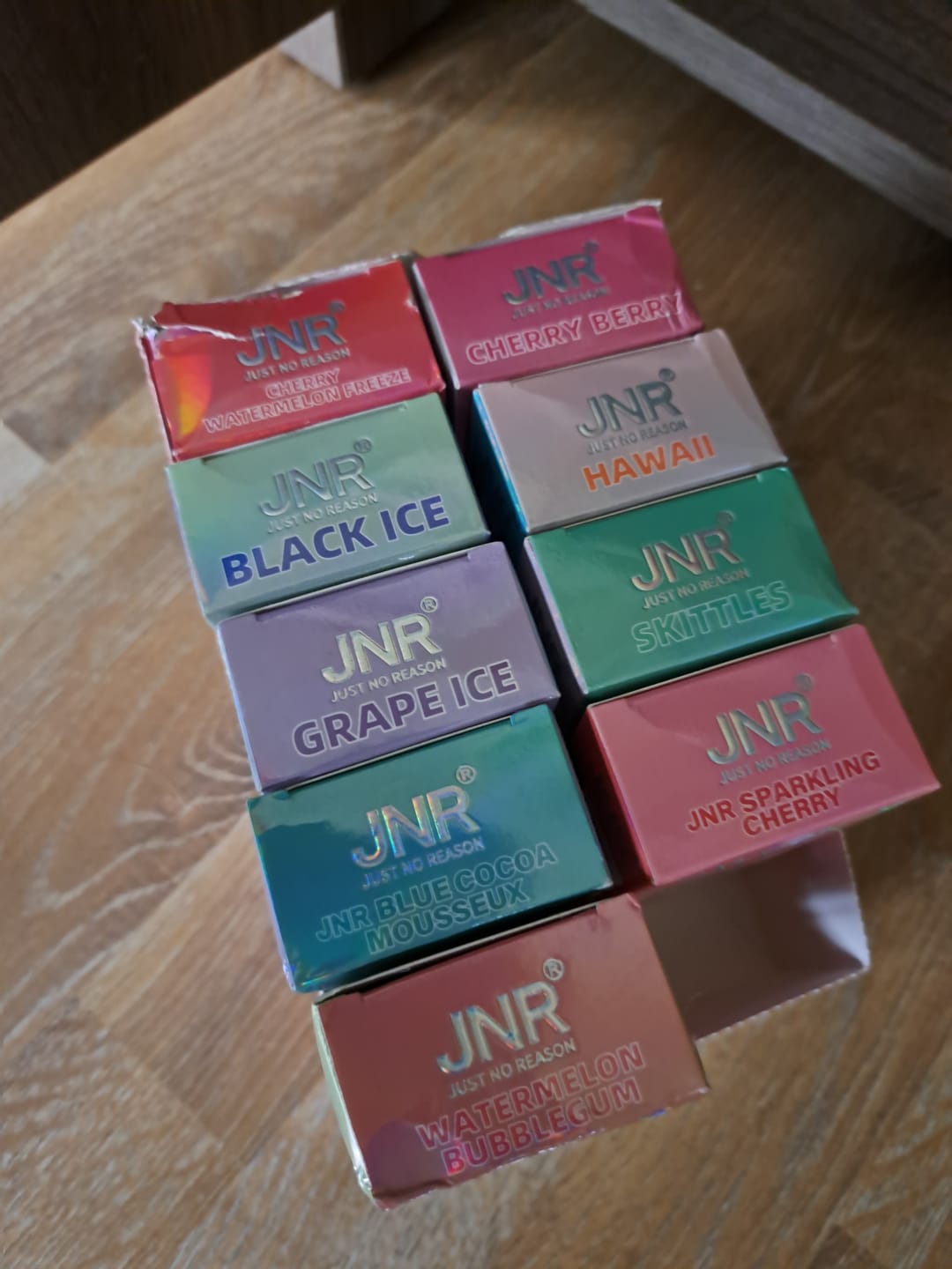 Customer photo review of JNR Falcon X 18000 Puffs Disposable Vape (Box of 10)