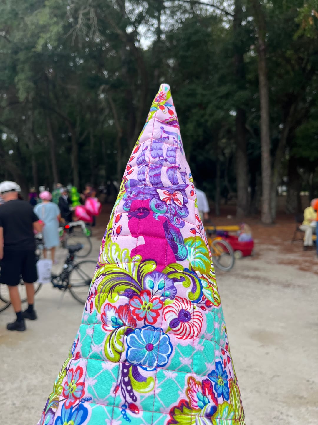 Customer photo review of Spellbound Quilted Witch Hat Sewing Pattern | Digital PDF Pattern