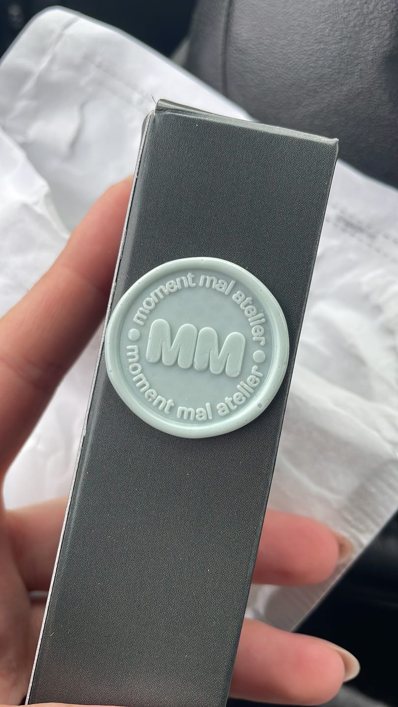 Customer photo review of Siegelstempel mit eigenem Logo