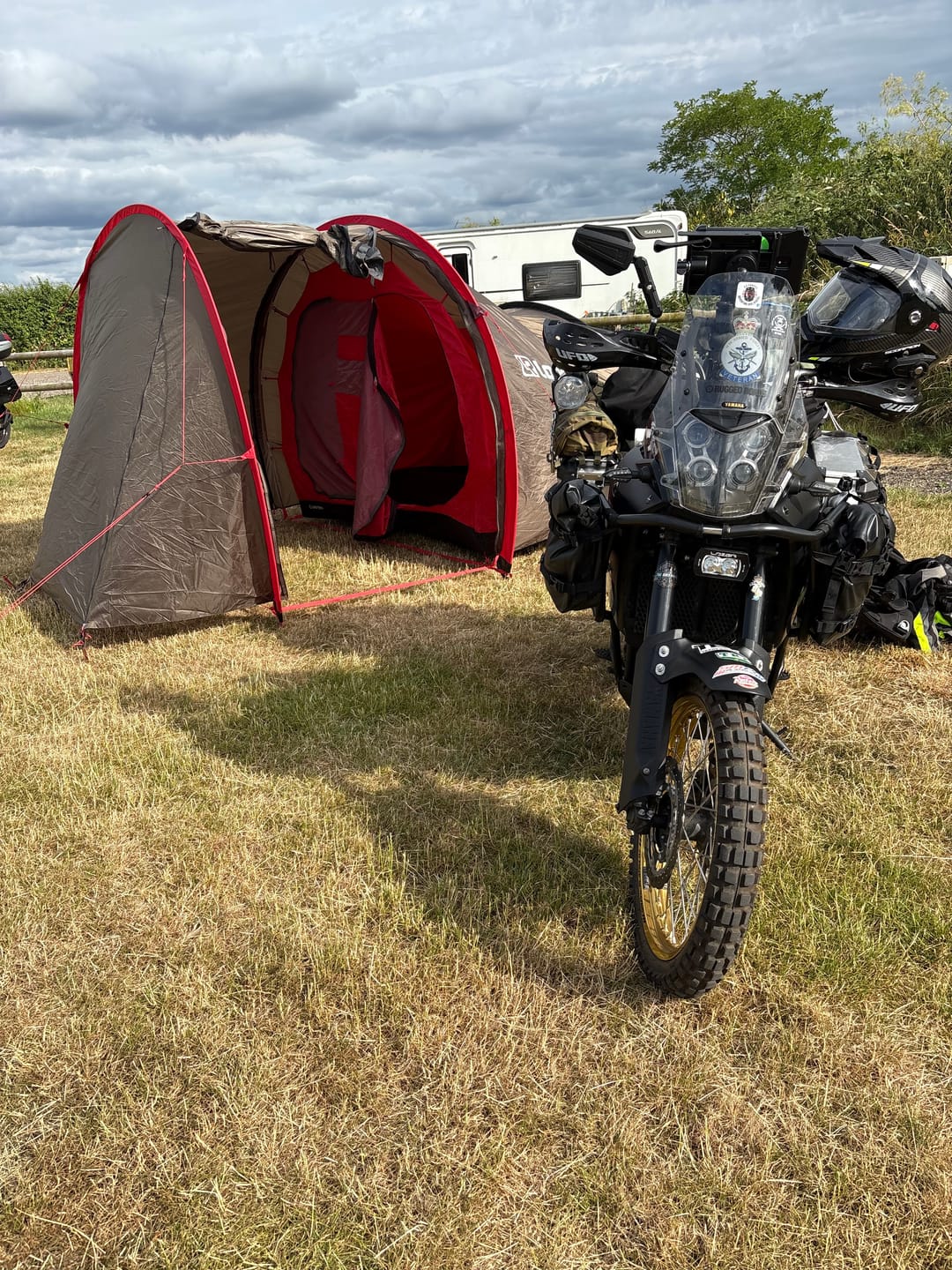 Customer photo review of MotoTent Groundsheet