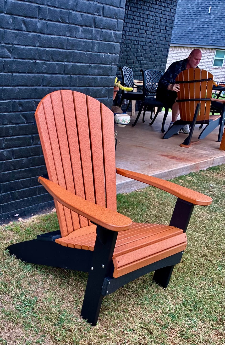 Customer photo review of Adirondack Chair Original King Size