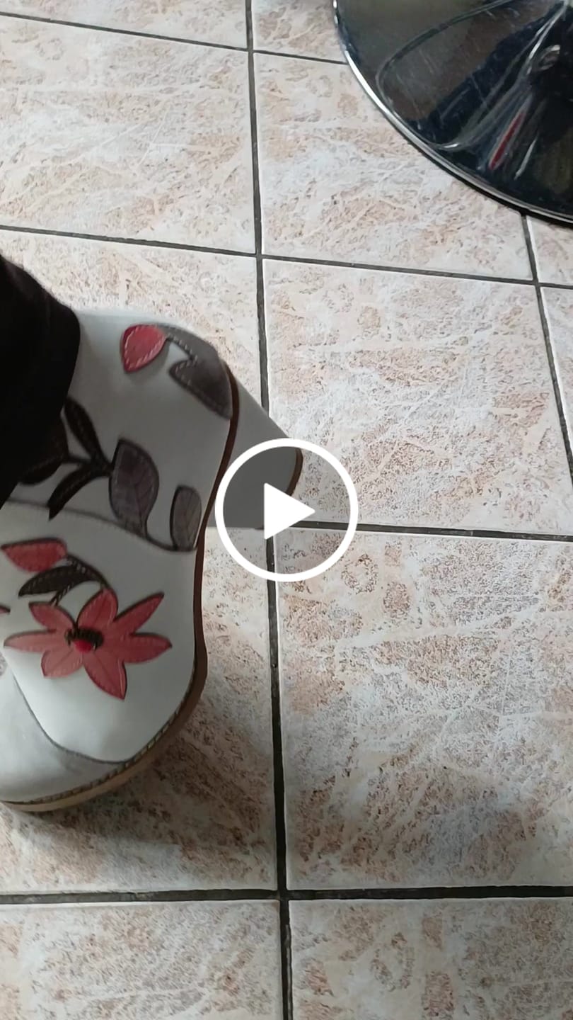 Customer video review of Floral Grace Ankle Boots