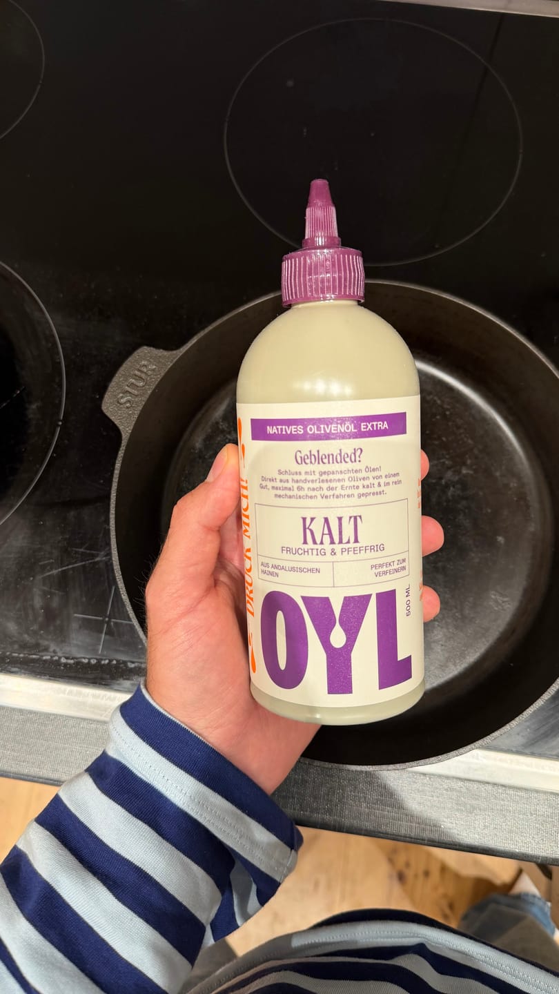 Customer photo review of OYL Olivenöl Duo - HEISS & KALT