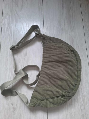 Customer photo review of Sac Banane Femme Velours Cotelé - Enola