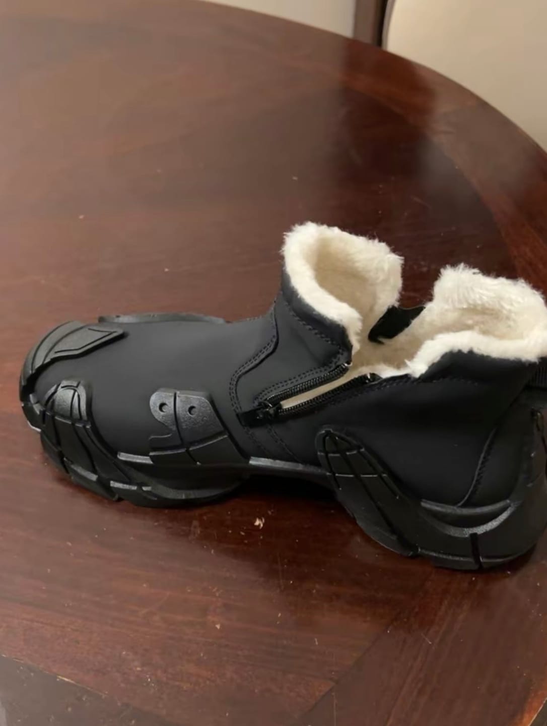 Customer photo review of ThermaBoots™ Fleeced Waterproof Boots