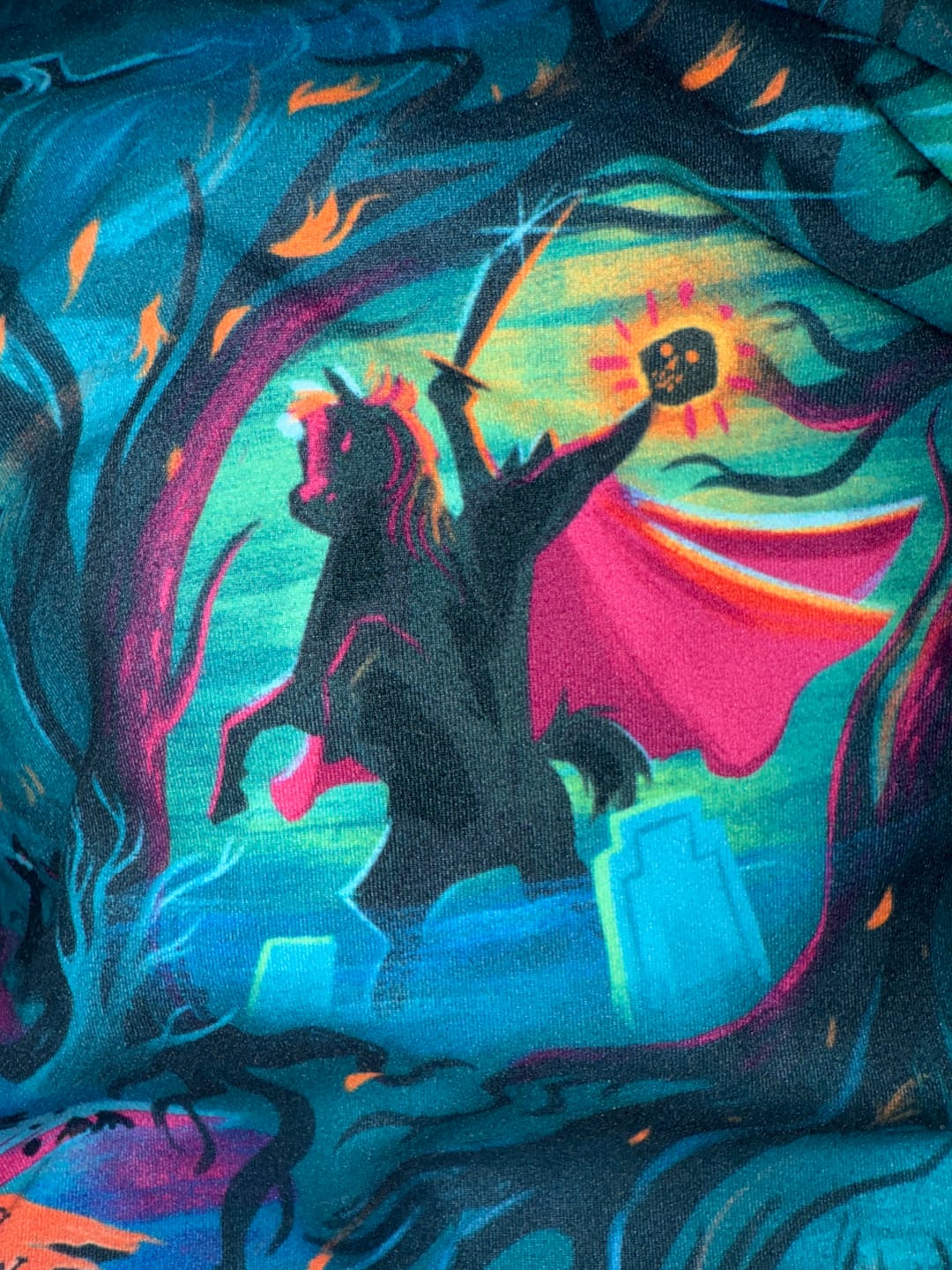 Customer photo review of Disney "Headless Havoc" – Performance Hoodie
