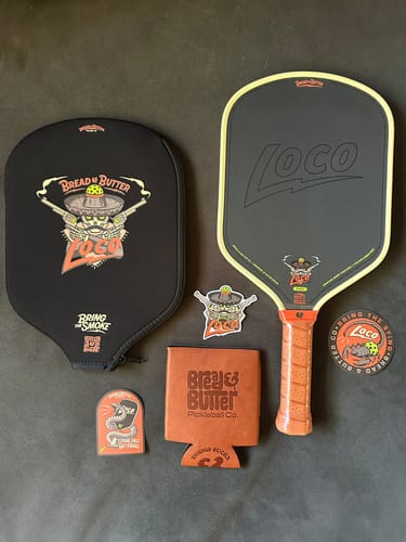Customer photo review of The Loco 16mm Pickleball Paddle- Hybrid (PRE-ORDER) (READ DESCRIPTION)