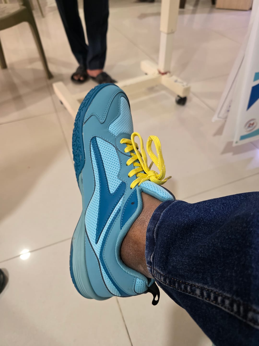 Customer photo review of Bacca Bucci Pickle Series Court Sneakers | OrthoLite Eco Insoles