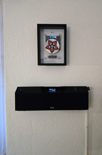 Customer photo review of M1 Music Frame CD Player