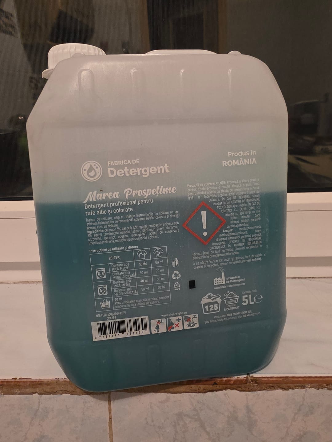 Customer photo review of Pachetul cu 2x Detergent Marea Prospetime