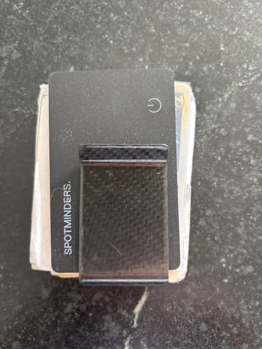 Customer photo review of SPOTMINDERS. Tracking Card