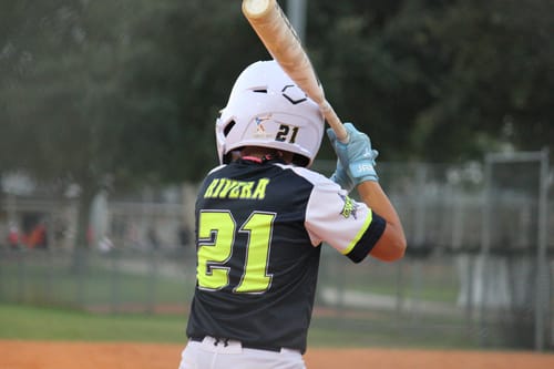 Customer photo review of Jax Batting Gloves | Baby Blue | Pro Cuff