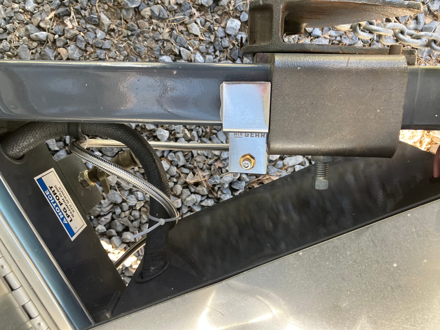 Customer photo review of AIR GEAR EasyAIR Spare Tire Inflation System