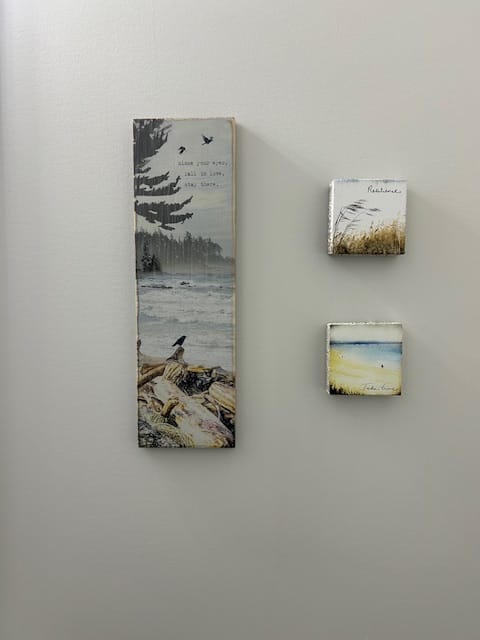 Customer photo review of Art Block - Lost & Found - Take Time