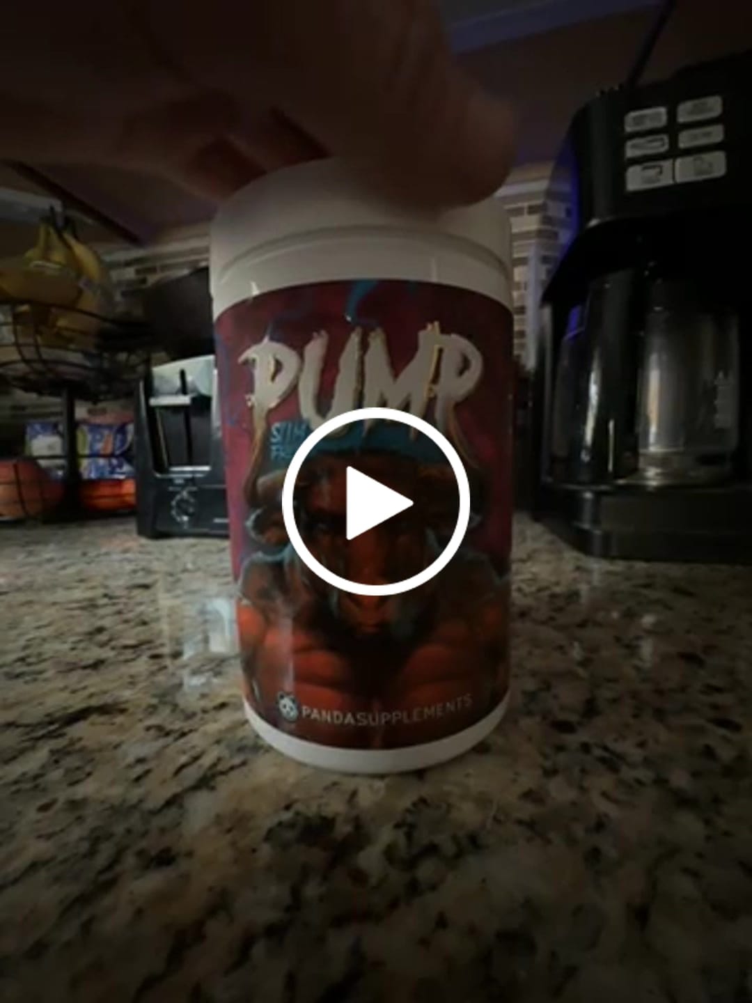 Customer video review of PUMP STIM FREE PRE-WORKOUT