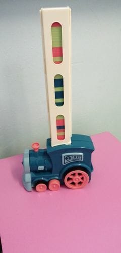 Customer photo review of Montessori Domino Train™