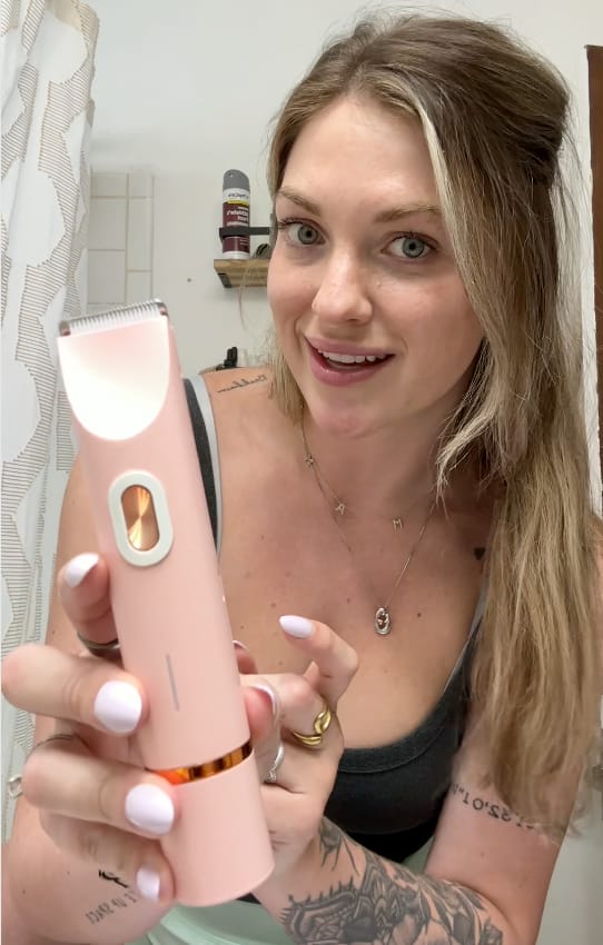 Customer photo review of Dermave™ Electric Trimmer 2.0