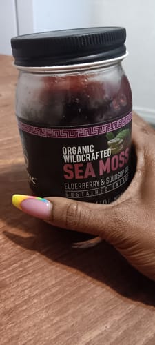 Customer photo review of Elderberry & Soursop Sea Moss Gel