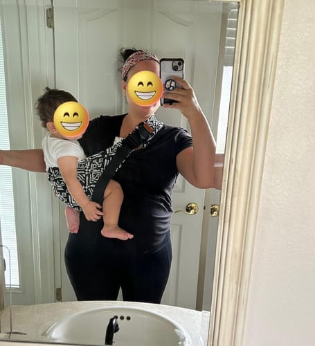 Customer photo review of Bambora Sling Carrier