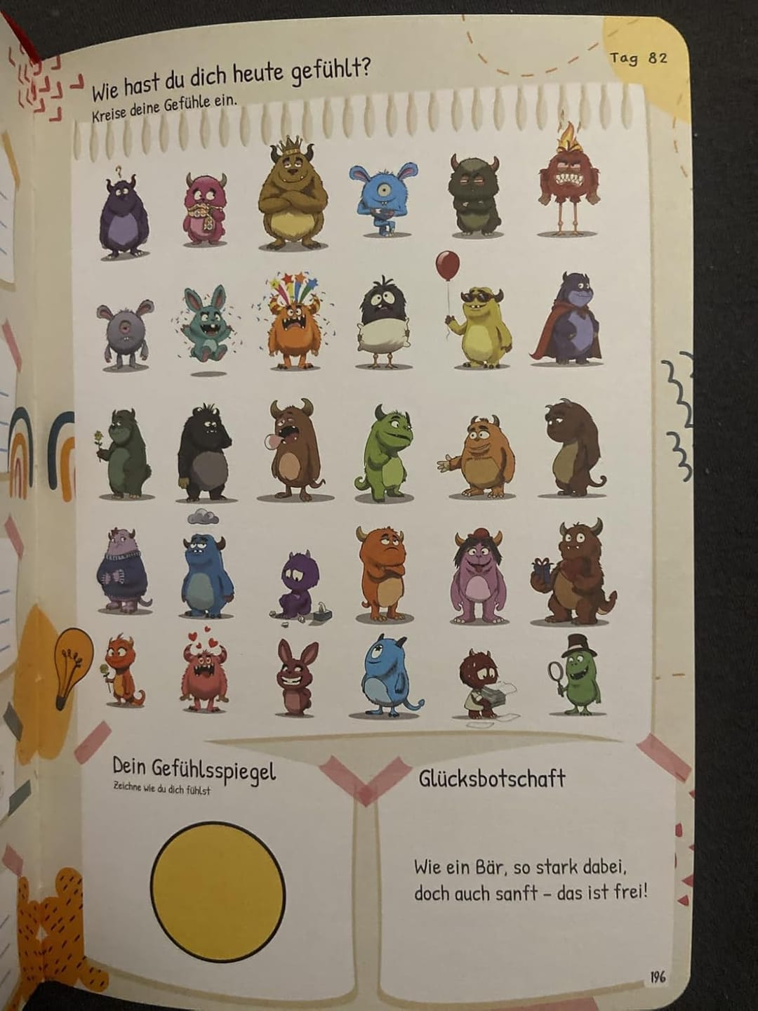 Customer photo review of Filapen - Gefühlstagebuch für Kinder (+ gratis Gefühlskarten)