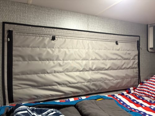Customer photo review of Transit Ekko - FitRV Bed Shade (Set)