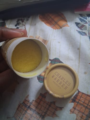 Customer photo review of Sweet Ginger Vapor Rub