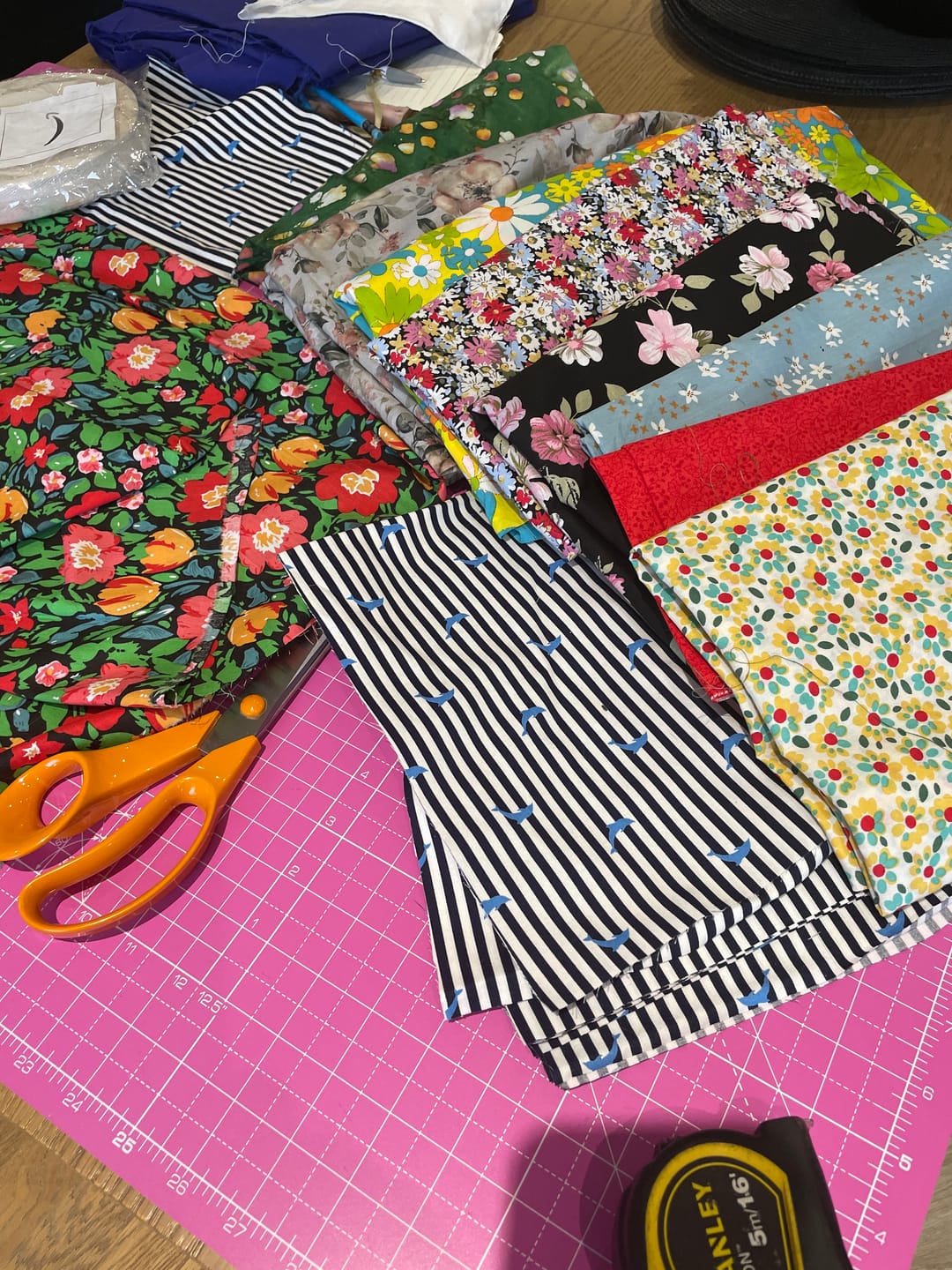 Customer photo review of Cotton Mystery Remnant Bundle